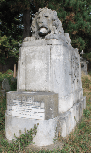 The grave of boxer John Jackson, Brompton Cemetery