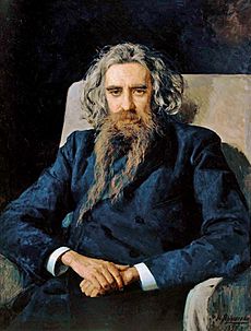 Vladimir Solovyov 1892 by Nikolay Yarochenko