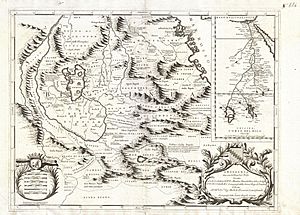 1690 Coronelli Map of Ethiopia, Abyssinia, and the Source of the Blue Nile - Geographicus - Abissinia-coronelli-1690
