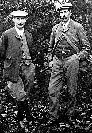 Braid-James-with-Harry-Varden-c-1907