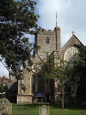 Church of St Mary and St Eanswythe, Folkestone 01