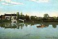 Farndon ferry 1907 postcard