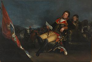 Francisco de Goya - Godoy como general - Google Art Project