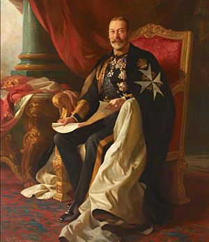 HM King George V as Grand Master