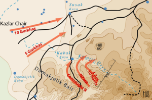 Hill 60 Gallipoli start+plan