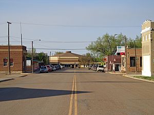 Montana Street looking North from Highway 2