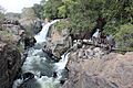 Hogenakkal Falls bathing area