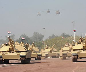 M1 Abrams tanks in Iraqi service, Jan. 2011