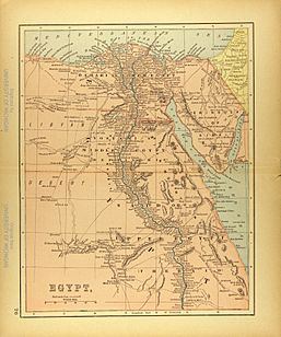 Map of British Egypt
