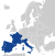 Paesi membri dell’EUROMARFOR.svg