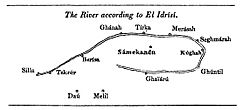 Senegal River according to al-Idrisi