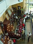 Tampa Bay History Center - Columbia Cafe as seen from above