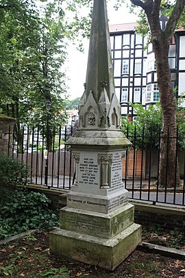 The Friese-Greene grave in Highgate Cemetery