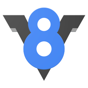 V8 JavaScript engine logo 2