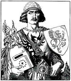 Arthur-Pyle Sir Gawaine the Son of Lot, King of Orkney.JPG