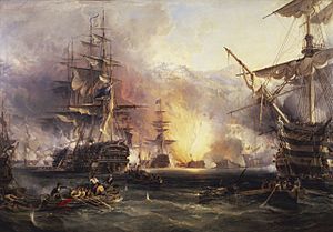 Bombardment of Algiers 1816 by Chambers.jpg