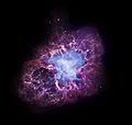 Crab Nebula NGC 1952 (composite from Chandra, Hubble and Spitzer)