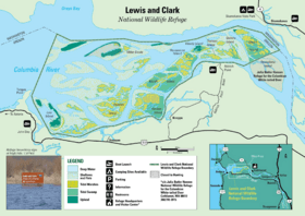 Lewis and Clark NRW Map
