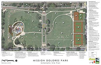 Mission Dolores Park Map