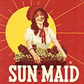 Sun-Maid brand logo 1956