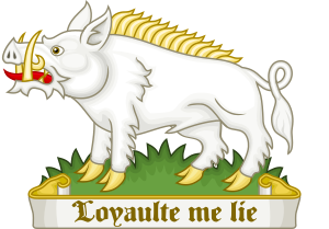 White Boar Badge of Richard III (Loyaulte Me Lie)