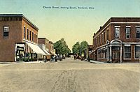 Church Street, looking South in Amherst, Ohio, 1910s.jpg