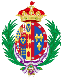 Coat of arms of Princess Alicia of Bourbon-Parma (1935-1960)