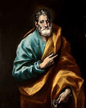 El Greco - St. Peter - Google Art Project