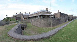 Fort Scratchley in Newcastle