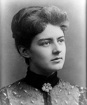 A portrait of Frances Cleveland