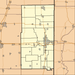 Allerton, Illinois is located in Vermilion County, Illinois