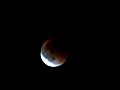 Lunar eclipse in George Town, Penang on 31 January 2018