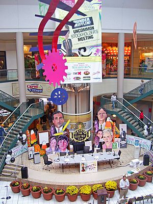 Mall at Steamtown atrium during Office convention.jpg