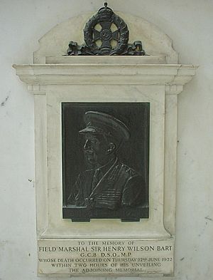 Memorial To Field Marshal Sir Henry Wilson