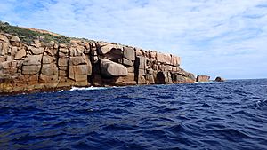 Northern anchorage of Pearson Island, Investigator Group Conservation Park, South Australia