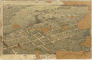 Old map-Gatesville-1884