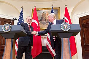 President Trump and President Erdoğan joint statement in the Roosevelt Room, May 16, 2017