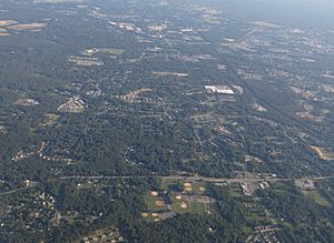 2014 aerial photo of Severn