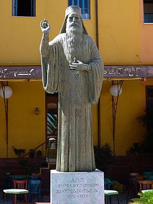 Statue of Athenagoras in Chania