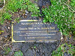 Washing House Well or Tanzie or St Anne's
