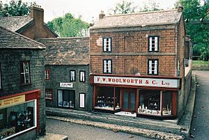 Wimborne model town - Woolworths, The Square - geograph.org.uk - 539994