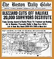 19171208 Halifax explosion with map - The Boston Daily Globe
