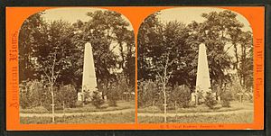 A cadet looking at the Herndon Monument, by Chase, W. M. (William M.), 1818 - 9-1905