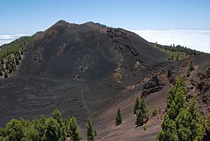 Lavas la Malforada Montaña del Fraile Deseada La Palma 20080606