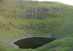 Lough Diheen Galymorebeg, Galty Mountains