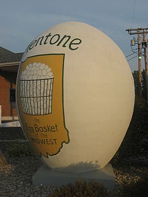 Mentone egg vertical