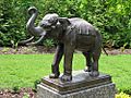 Olbrich thai bronze elephant1