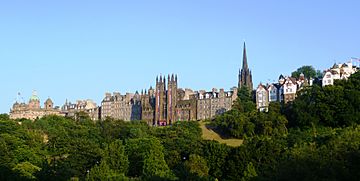 Old Town from Princes Street.JPG