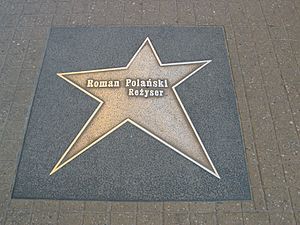 Roman Polanski gwiazda Lodz