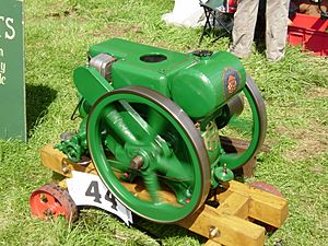 Ruston Hornsby 3hp type PB engine of 1935
